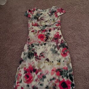 Silk Bebe Floral Pattern dress XS
